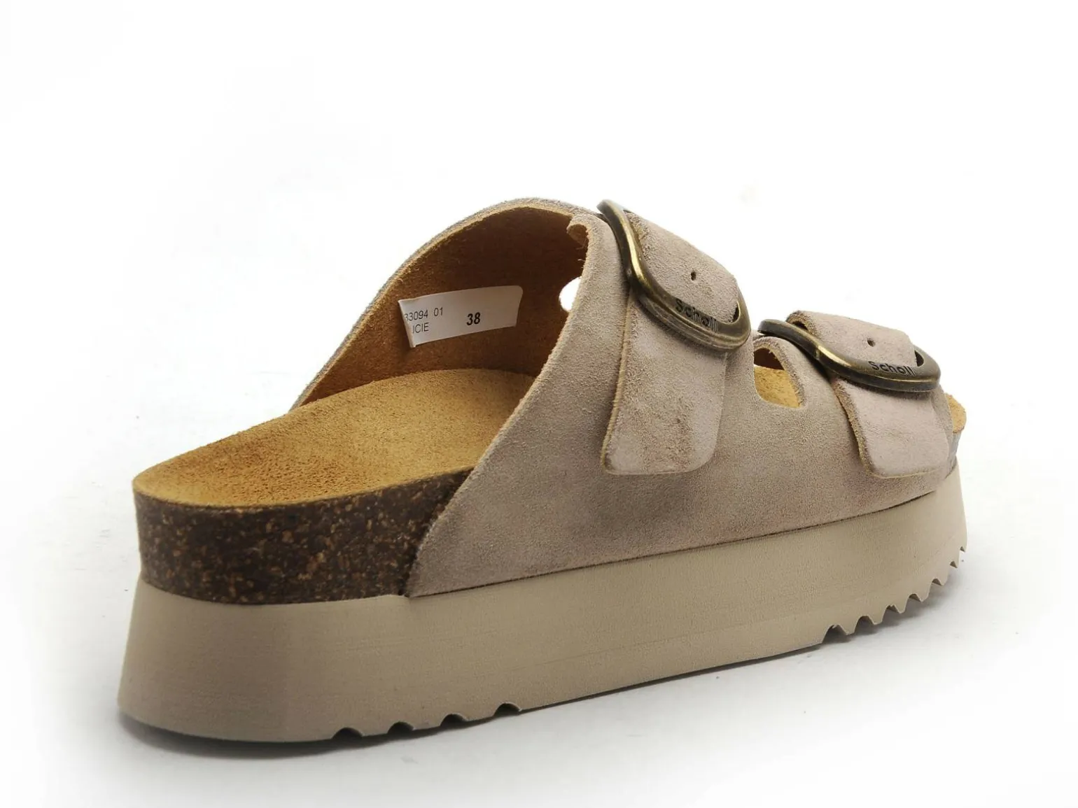 Scholl LUCIE Beige Mules et Sabots à Talons Femme