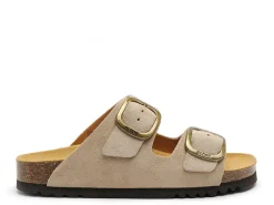 Scholl NOELLE Beige Mules et Sabots Plats Femme