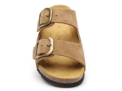 Scholl NOELLE Marron Mules et Sabots Plats Femme
