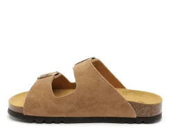 Scholl NOELLE Marron Mules et Sabots Plats Femme