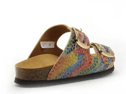Scholl NOEL Multicolore Mules et Sabots Plats Femme