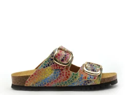 Scholl NOEL Multicolore Mules et Sabots Plats Femme