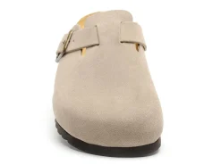 Scholl OLIVIER SUEDE Beige Mules Homme