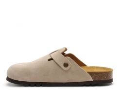 Scholl OLIVIER SUEDE Beige Mules Homme