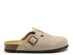 Scholl OLIVIER SUEDE Beige Mules Homme