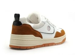 Serge Blanco VERNAZ Blanc Baskets Basses Homme
