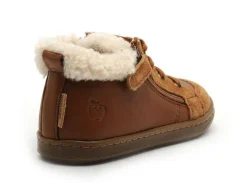 Shoo Pom BOUBA ZIP WOOL Marron Baskets Montantes Garçon