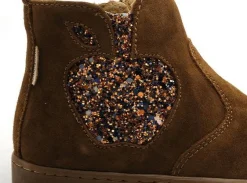 Shoo Pom PLAY NEW APPLE Marron Boots et Bottes Fille