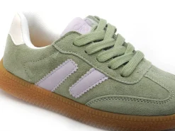 Shoo Pom YUZU LACE Vert Baskets Basses Fille