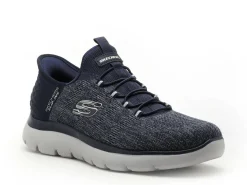 Skechers Baskets 232469 SUMMITS Bleu Baskets Basses Homme