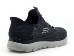 Skechers Baskets 232469 SUMMITS Bleu Baskets Basses Homme