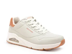 Skechers 183004 Beige Baskets Basses Homme