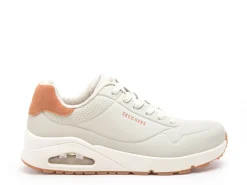 Skechers 183004 Beige Baskets Basses Homme