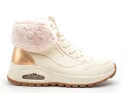 Skechers 167993 Beige Boots et Bottines à Talons Femme