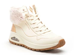 Skechers 167993 Beige Boots et Bottines à Talons Femme