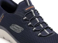 Skechers 232457 Bleu Baskets Basses Homme