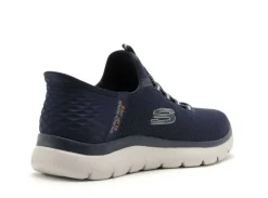 Skechers 232457 Bleu Baskets Basses Homme