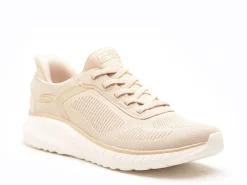 Skechers 117497 BOBS Beige Baskets Basses Femme