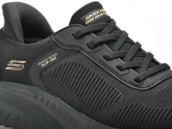 Skechers 117497 BOBSPORT SQ Noir Baskets Basses Femme