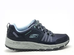 Skechers 180061 ESCAPE Bleu Baskets Basses Femme
