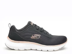 Skechers 150206 FLEX APPEAL Noir Baskets Basses Femme