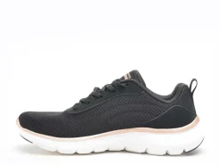 Skechers 150206 FLEX APPEAL Noir Baskets Basses Femme