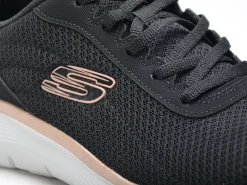 Skechers 150206 FLEX APPEAL Noir Baskets Basses Femme
