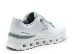 Skechers 233132 GLIDESTEP Blanc Baskets Basses Homme