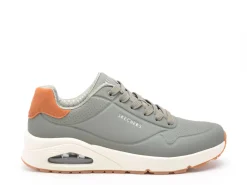 Skechers 183004 Kaki Baskets Basses Homme