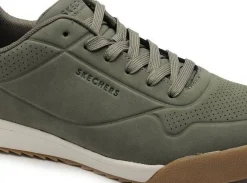 Skechers 183283 Kaki Baskets Basses Homme
