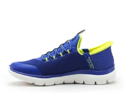 Skechers 403833L Bleu Baskets Basses Garçon