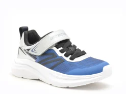Skechers 404125L MICROSPEC Bleu Baskets Basses Garçon