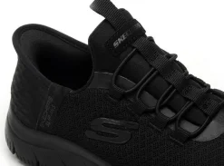 Skechers 403833L Noir Baskets Basses Garçon