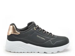 Skechers 310384L Noir Baskets Basses Femme