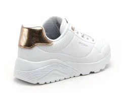 Skechers 310384L UNO LITE Blanc Baskets Basses Fille