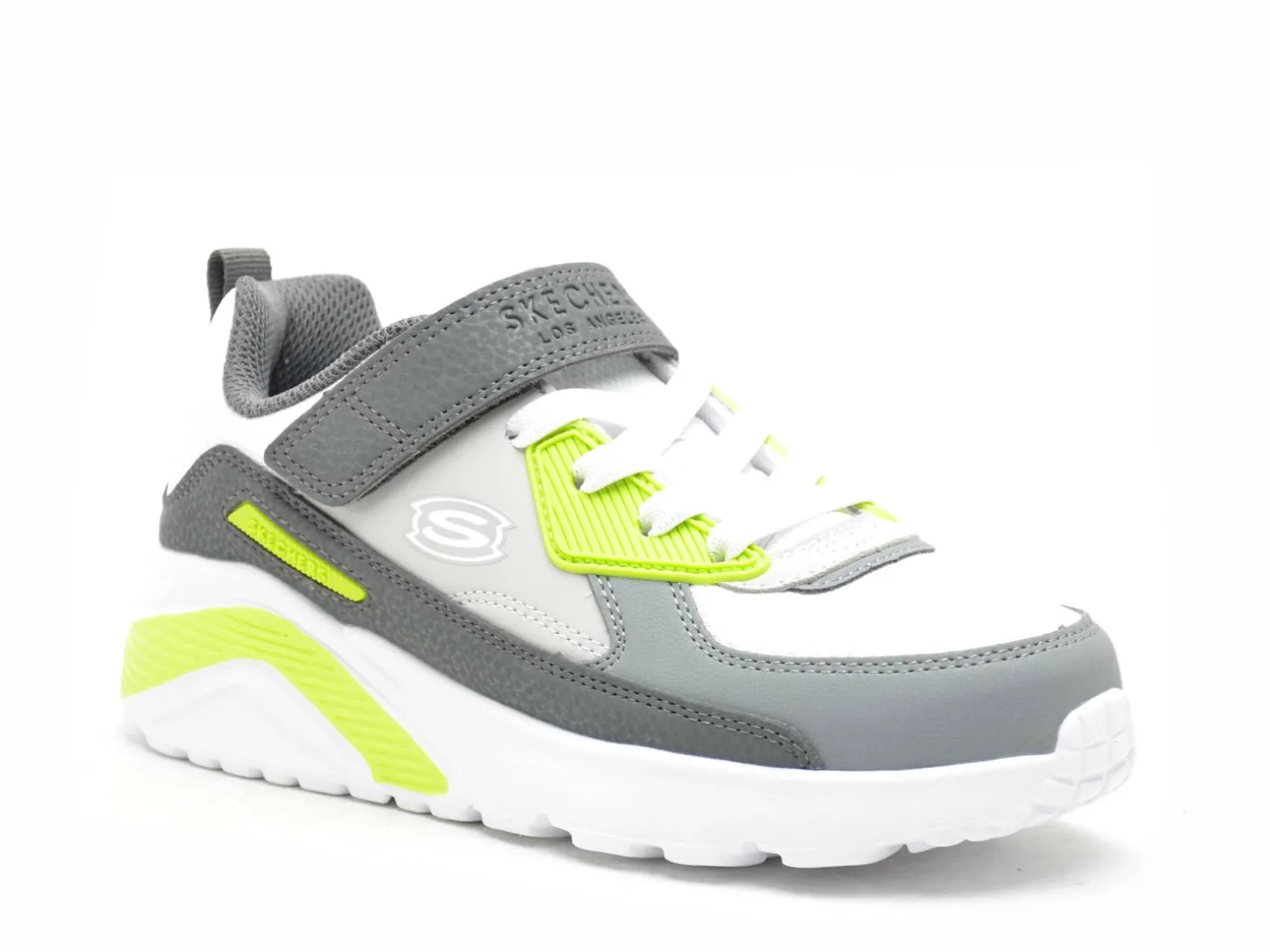 Skechers 417132L UNOLITE Gris Baskets Basses Garçon
