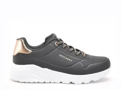 Skechers 310384L UNO LITE Noir Baskets Basses Fille