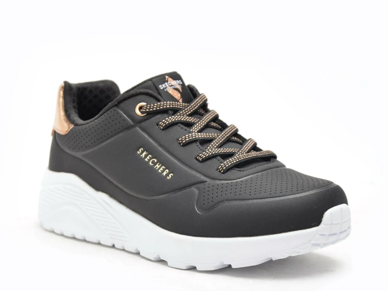 Skechers 310384L UNO LITE Noir Baskets Basses Fille