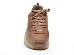 Skechers 210021 Marron Baskets Basses Homme
