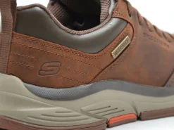 Skechers 210021 Marron Baskets Basses Homme