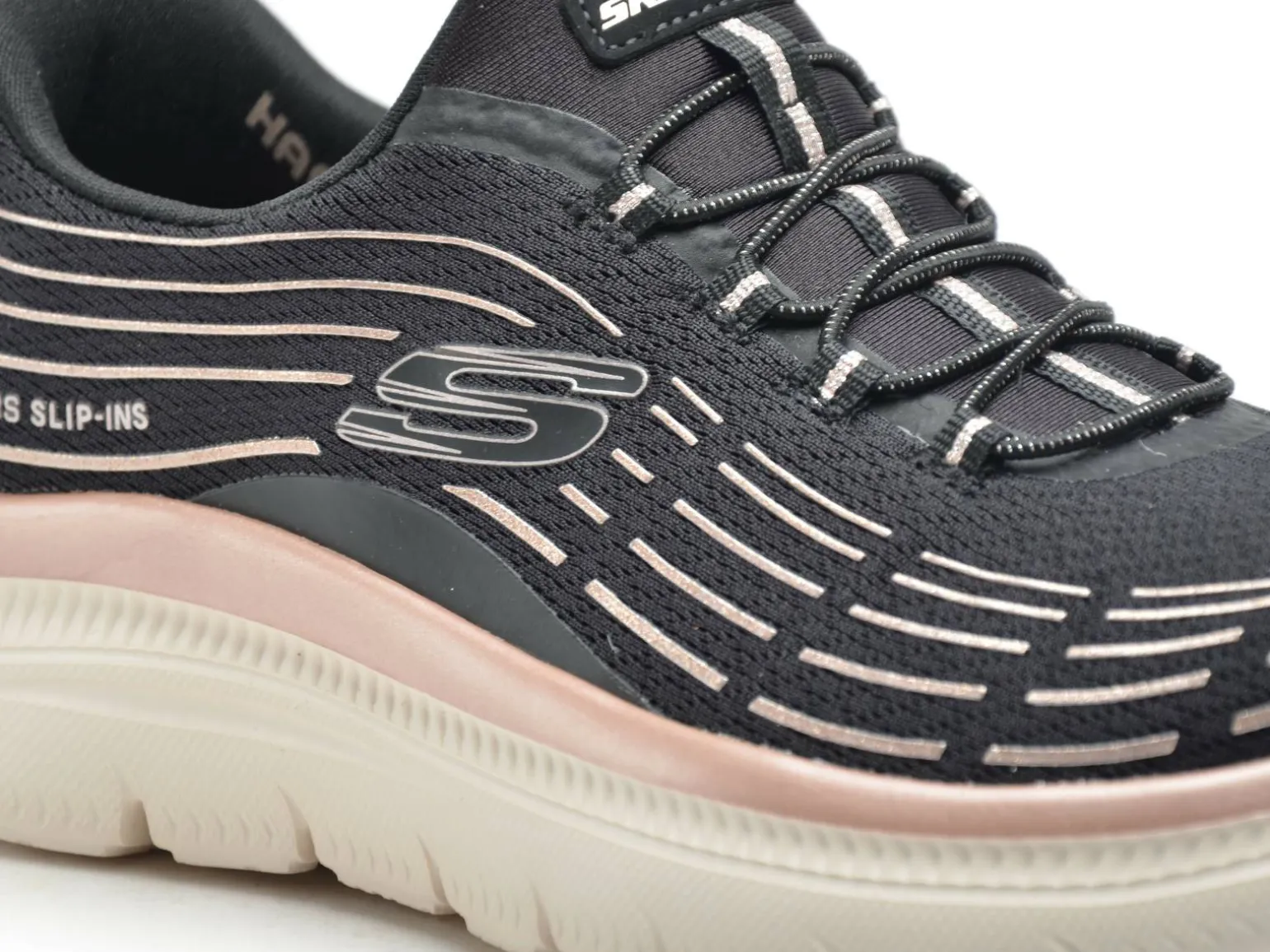 Skechers 150611 Noir Baskets Basses Femme