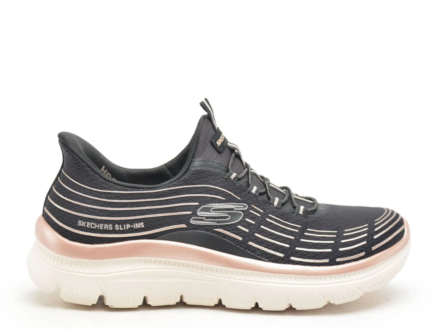 Skechers 150611 Noir Baskets Basses Femme