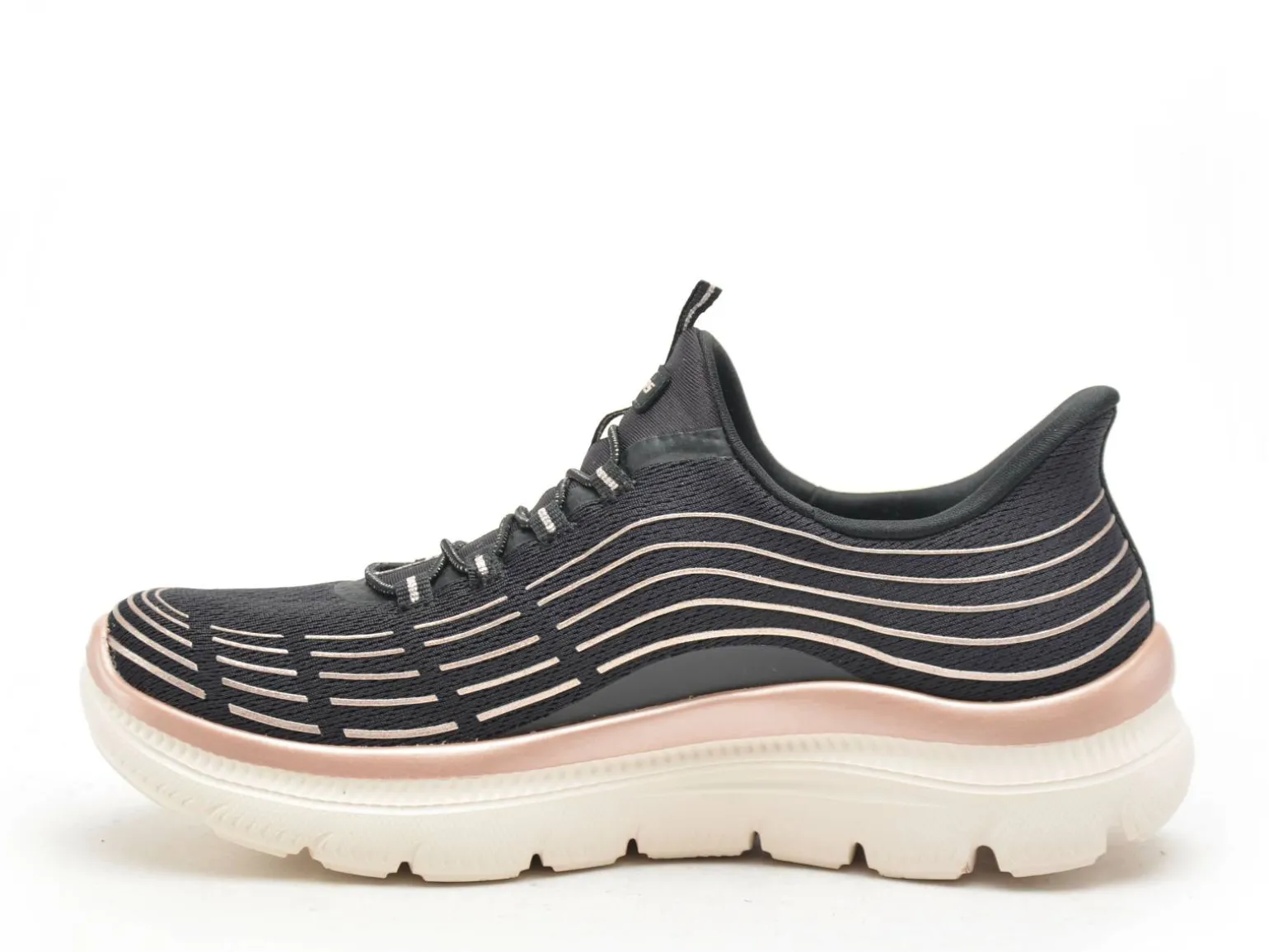 Skechers 150611 Noir Baskets Basses Femme
