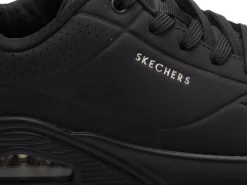 Skechers 73690 Noir Baskets Basses Femme