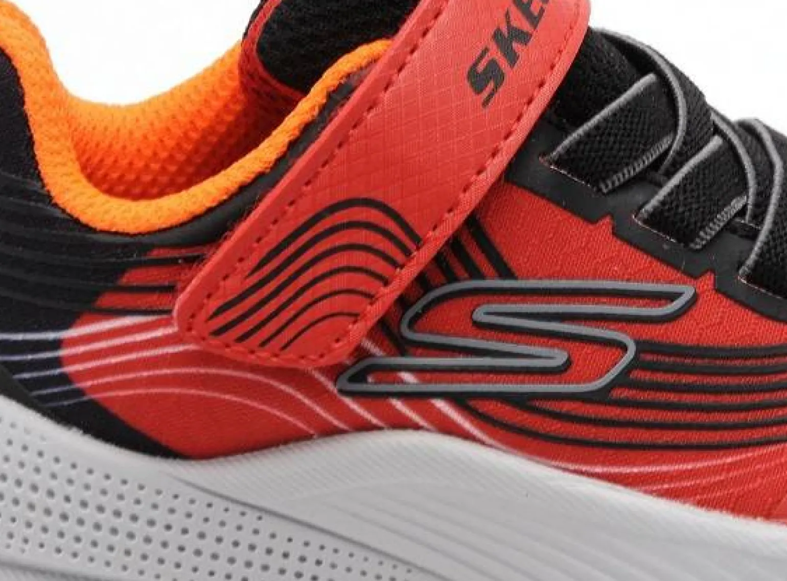 Skechers 403926N Rouge Baskets Basses Garçon