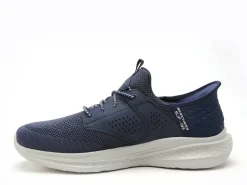 Skechers 210889 SLADE Bleu Baskets Basses Homme