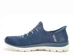 Skechers 150128 SUMMIT Bleu Baskets Basses Femme