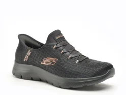 Skechers 150128 SUMMIT Noir Baskets Basses Femme