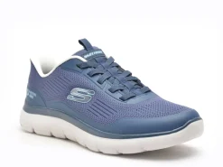 Skechers 233047 SUMMITSLIPINS Bleu Baskets Basses Homme