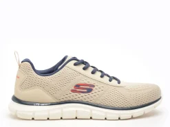 Skechers 232758 TRACK Beige Baskets Basses Homme